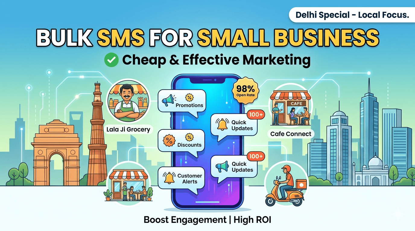 Bulk SMS Service for Small Business – Cheap & Effective Marketing